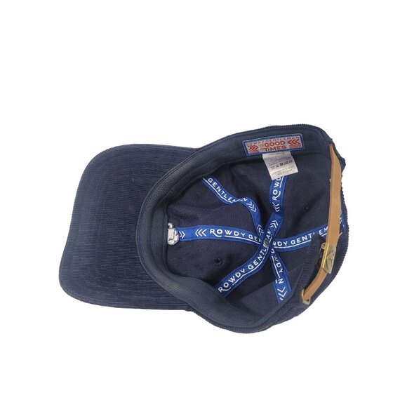 Rowdy Gentleman To Good Times Corduroy USA Beer Flag Dad Cap - Picture 5 of 6